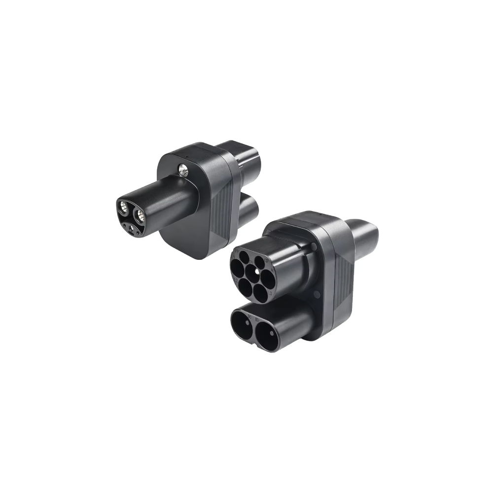 CCS2 to Tesla (NACS) DC Electric Vehicle Charging Adapter
